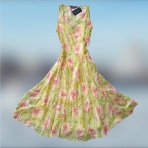 RALPH LAUREN silk floral dress size 6